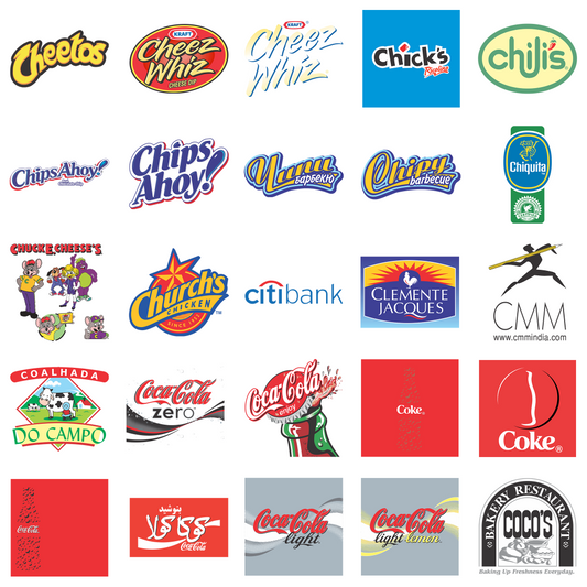 25 Designs Famous Brand Logo Bundle Vol. 5