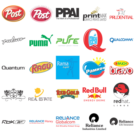 25 Designs Famous Brand Logo Bundle Vol. 16