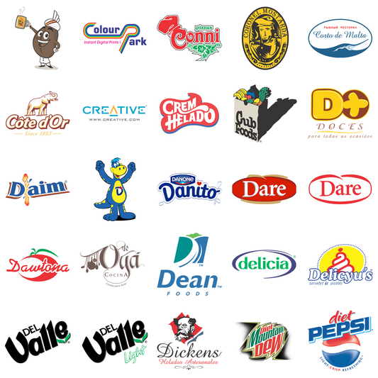 25 Designs Famous Brand Logo Bundle Vol. 6