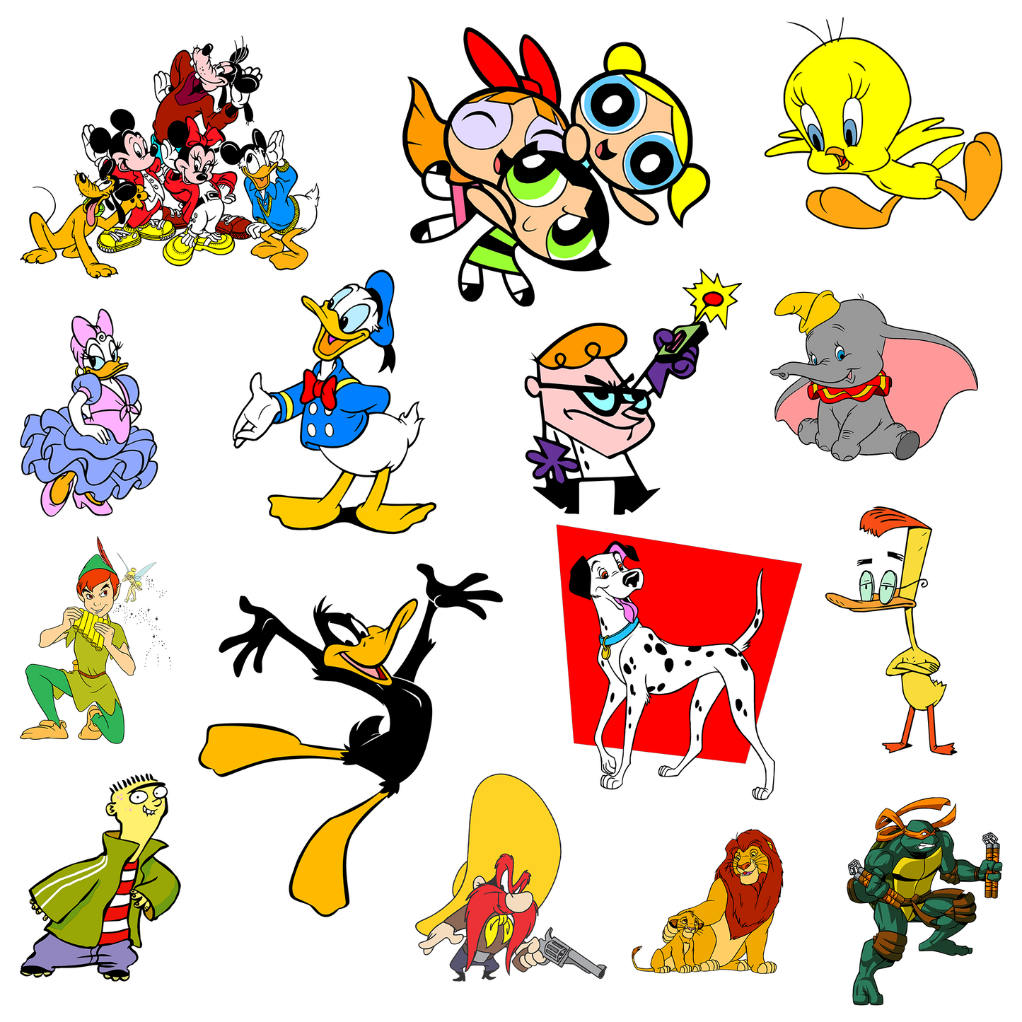 100+ Famous Cartoon TV β Printable Digital Series 1