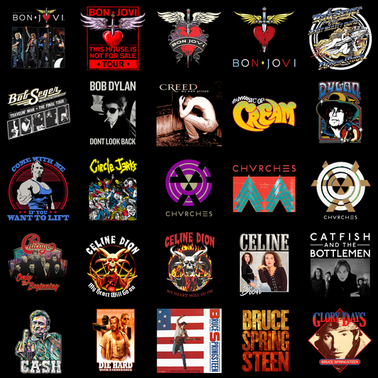 25 Legendary Band Bundle – Digital Vintage Rock Collection