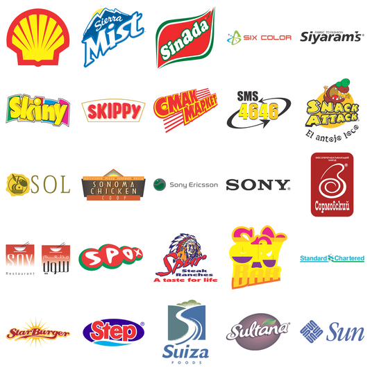 25 Designs Famous Brand Logo Bundle Vol. 18