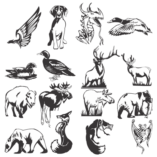 400++ Farm Animal Clipart – Cute Digital Artwork Set