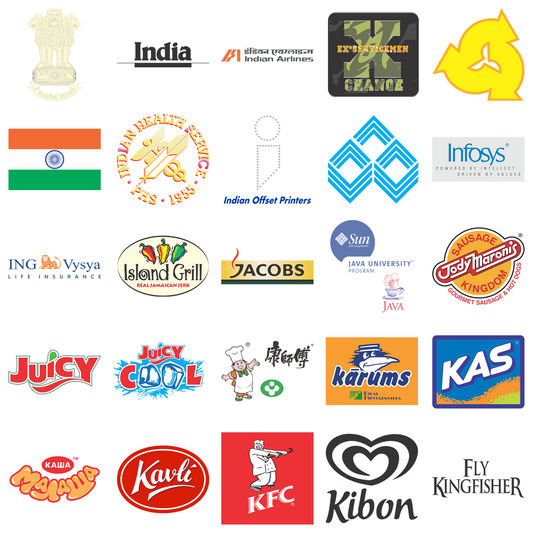 25 Designs Famous Brand Logo Bundle Vol. 10