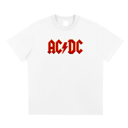 ACDC logo,AC DC emblem,classic rock design,Angus Young band,AC DC fan art,band merch artwork,rock n roll icon
