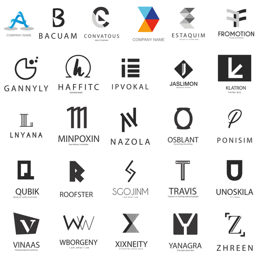 200++ A-Z Editable Business Logos Pack Series 5