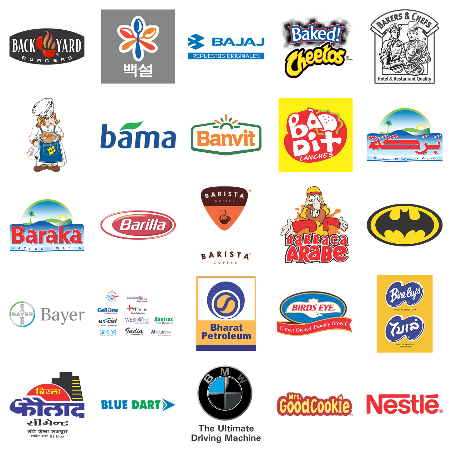 25 Designs Famous Brand Logo Bundle Vol. 3