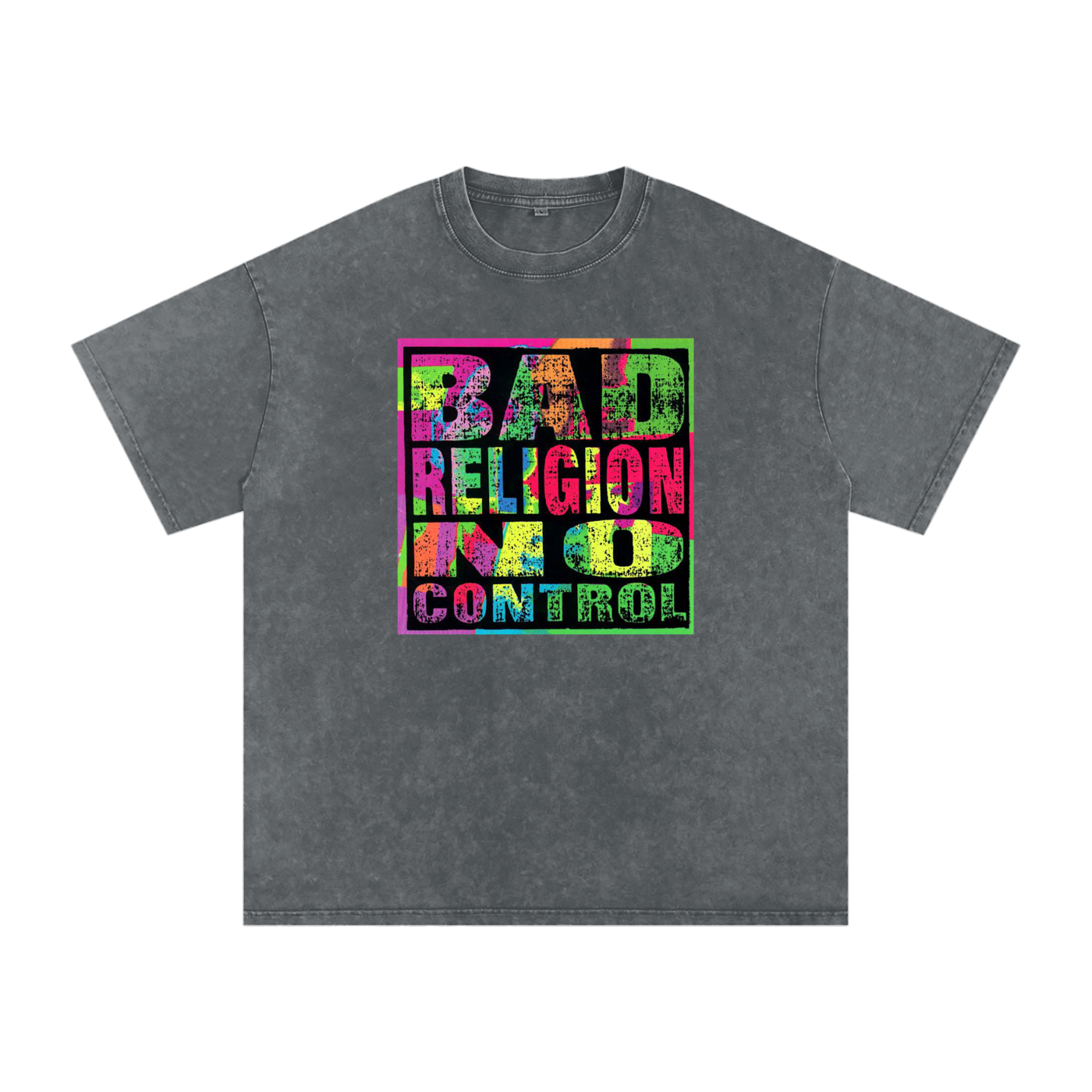 bad religion,no control,punk rock,neon colors,rock merch,band logo,grunge style,punk band shirt,alternative music,hardcore punk