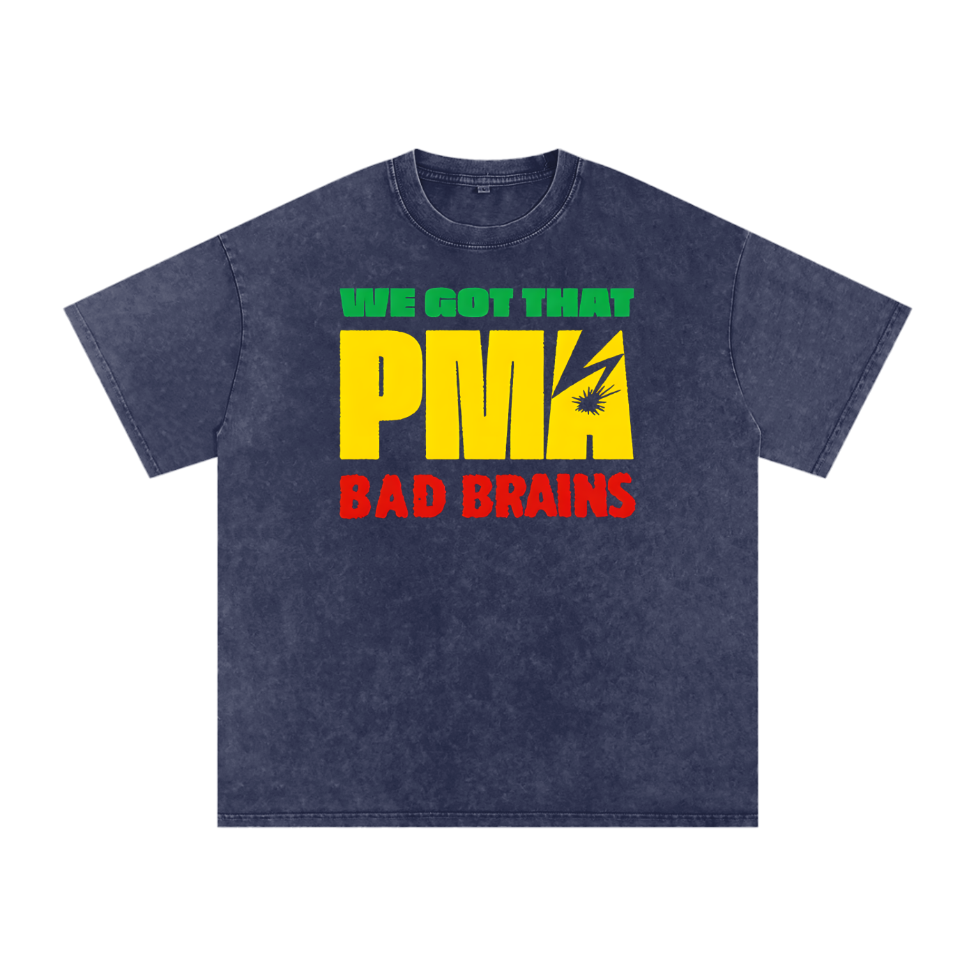Bad Brains,PMA,punk rock shirt,band T-shirt,Positive Mental Attitude,reggae punk,classic band shirt,music merchandise,vintage punk,Bad Brains graphic tee