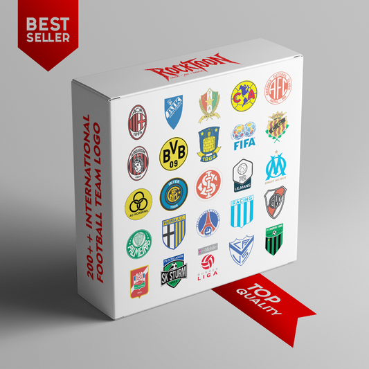 200+ International Football Club Logos – Digital Collection