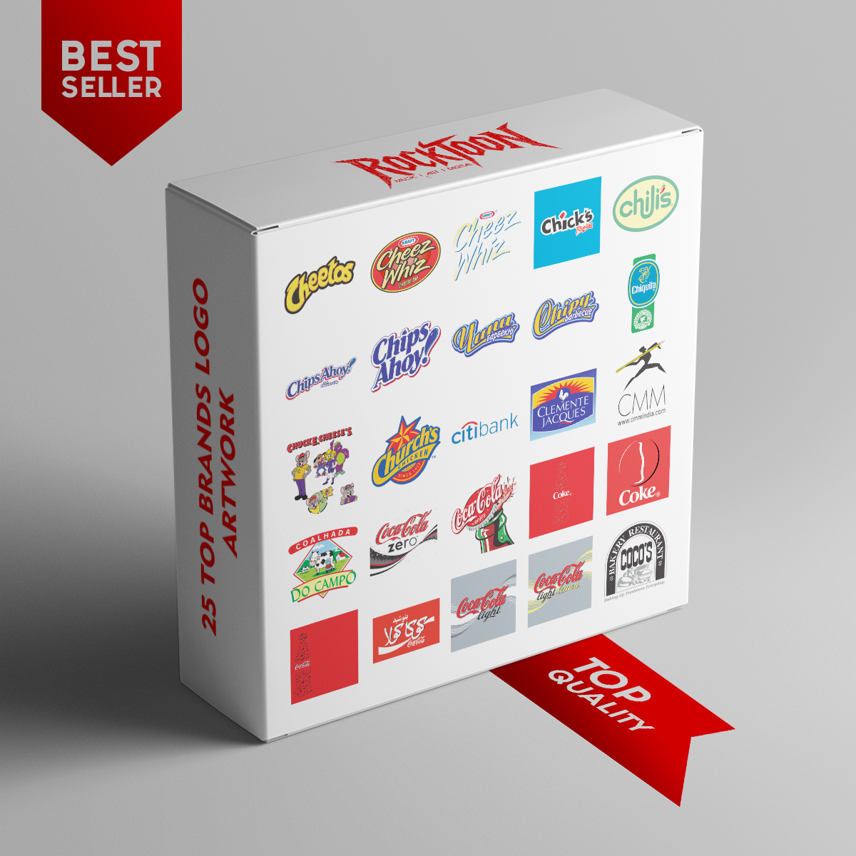 25 Designs Famous Brand Logo Bundle Vol. 5