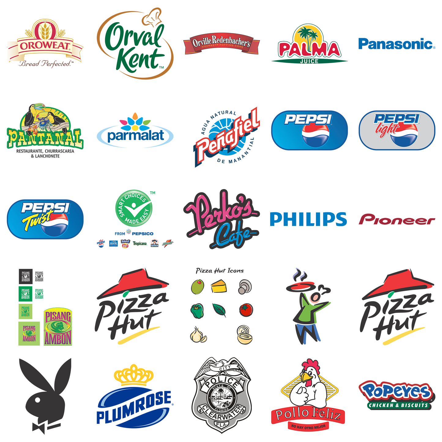 25 Designs Famous Brand Logo Bundle Vol. 15