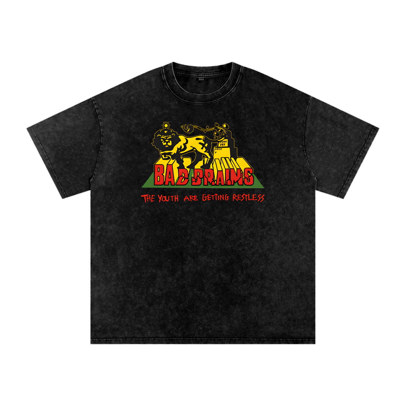 bad brains,punk rock,reggae,lion design,vintage band tee,live album shirt,hardcore punk,band merch, iconic band shirt,1980s music