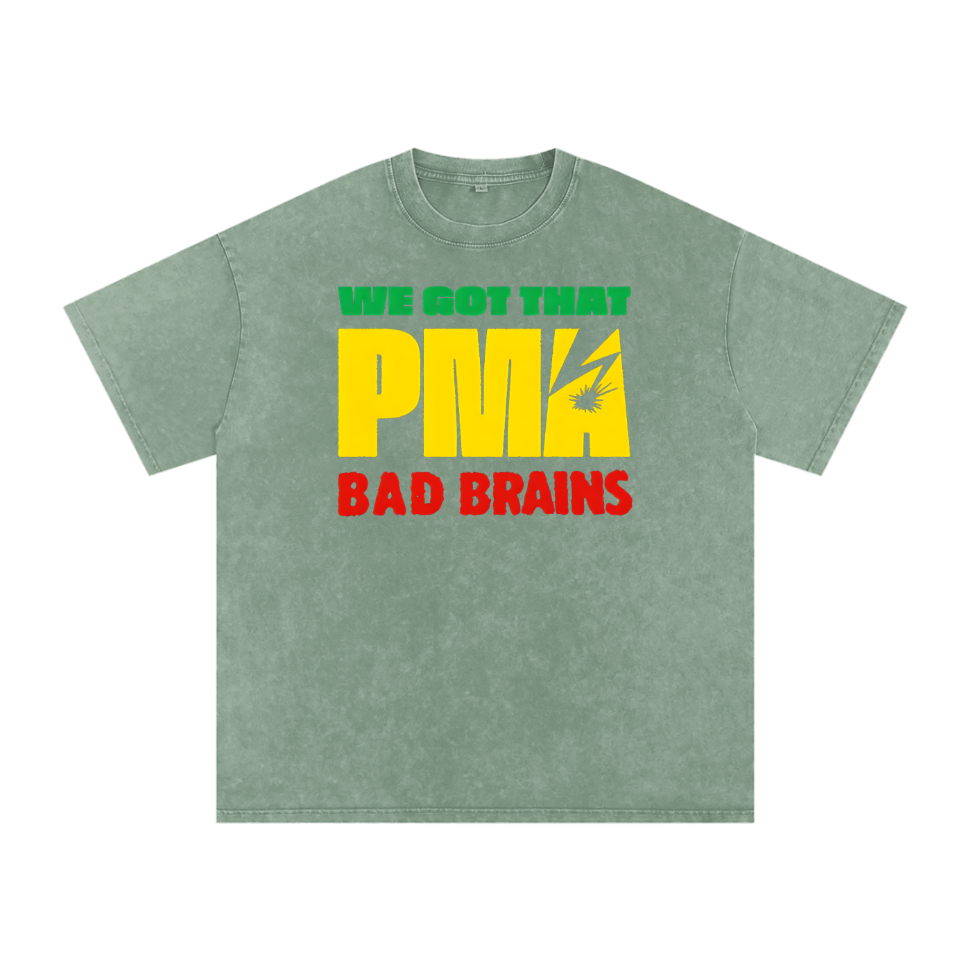 Bad Brains,PMA,punk rock shirt,band T-shirt,Positive Mental Attitude,reggae punk,classic band shirt,music merchandise,vintage punk,Bad Brains graphic tee