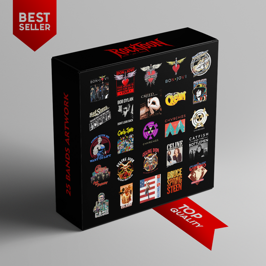 25 Legendary Band Bundle – Digital Vintage Rock Collection