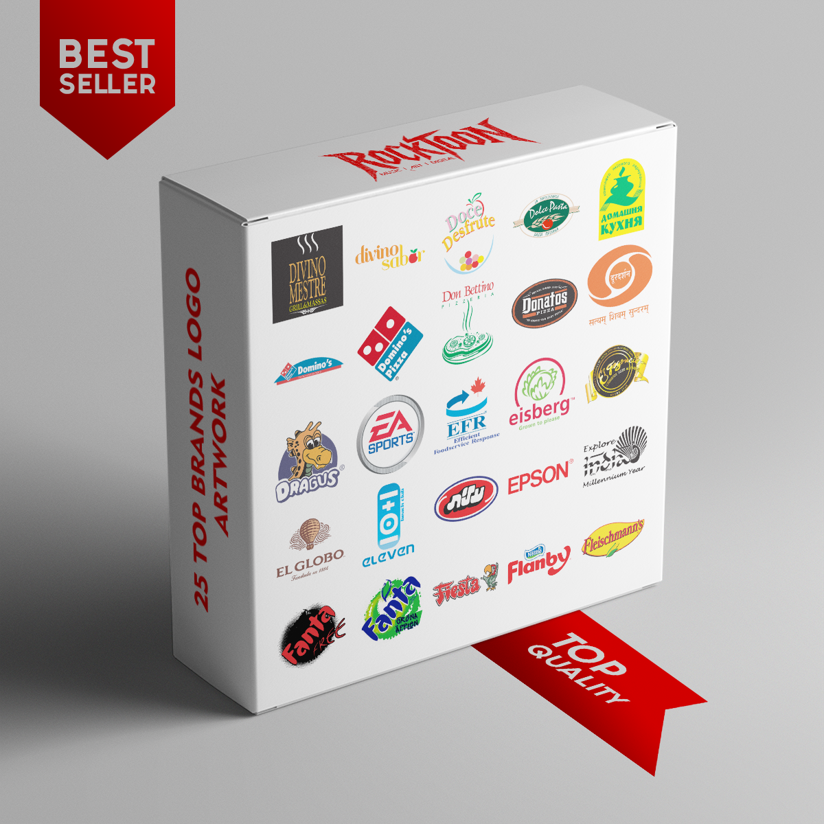 25 Designs Famous Brand Logo Bundle Vol. 8
