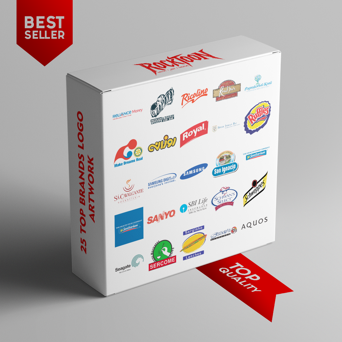 25 Designs Famous Brand Logo Bundle Vol. 17