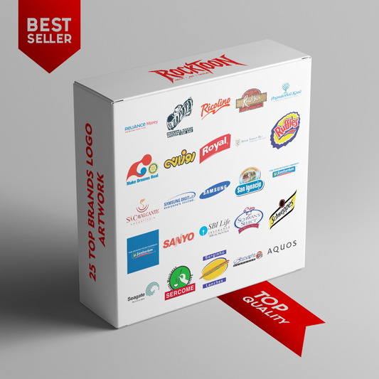 25 Designs Famous Brand Logo Bundle Vol. 17