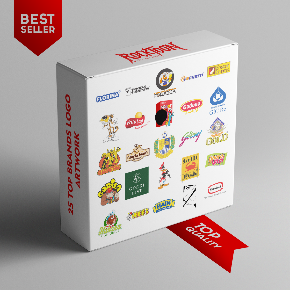25 Designs Famous Brand Logo Bundle Vol. 9