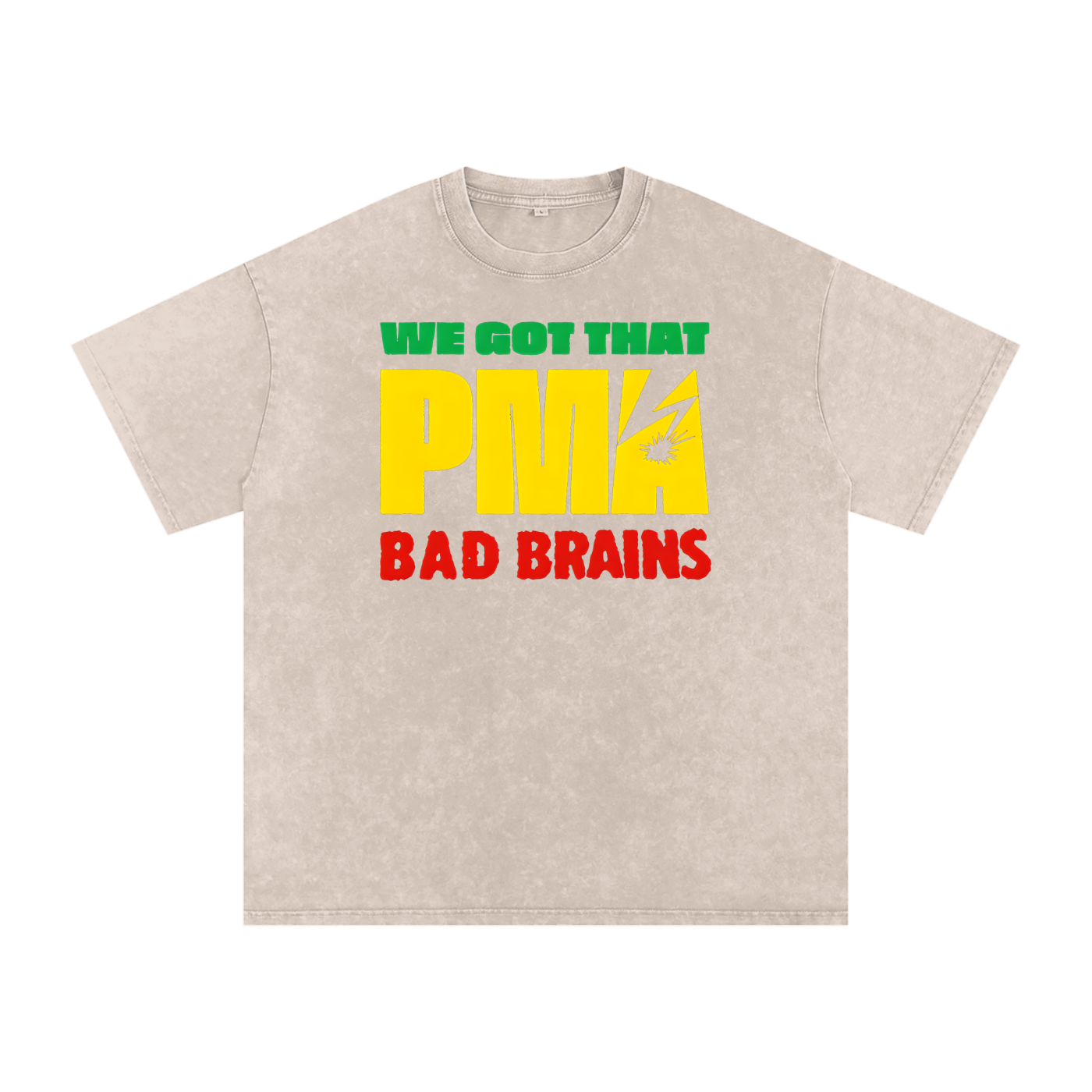 Bad Brains,PMA,punk rock shirt,band T-shirt,Positive Mental Attitude,reggae punk,classic band shirt,music merchandise,vintage punk,Bad Brains graphic tee
