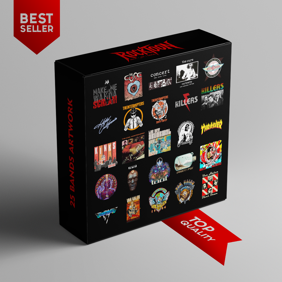 25 Band Art Posters – Psychedelic, Punk, Reggae & Classic Rock