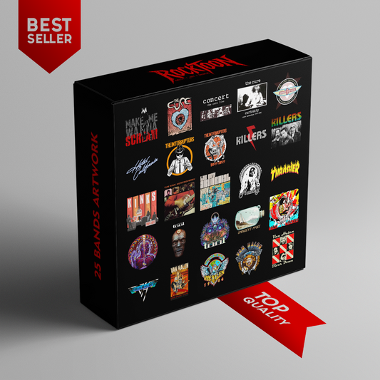 25 Band Art Posters – Psychedelic, Punk, Reggae & Classic Rock