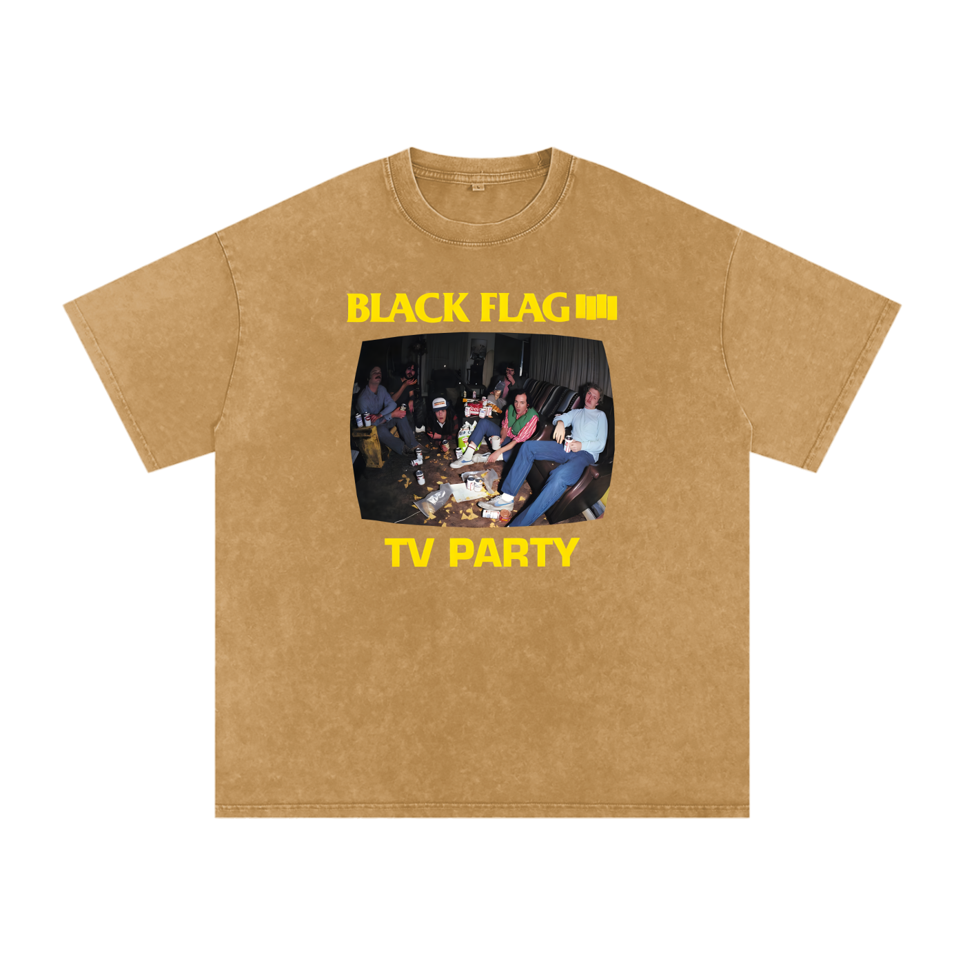 Black Flag,TV Party,punk rock,hardcore punk,vintage music,band merch,rock poster,80s punk,alternative rock,underground music