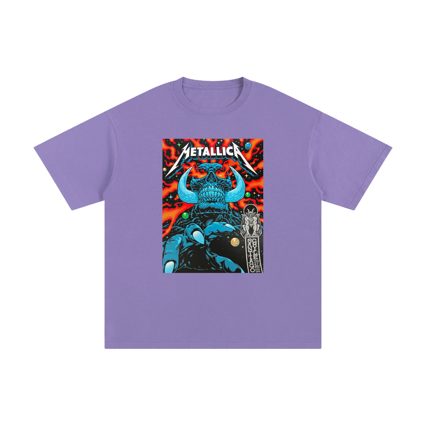 Metallica Cosmic Skull - Unisex Pure Cotton T-Shirt