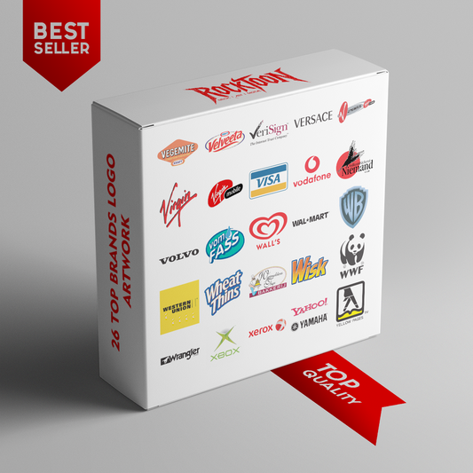 25 Designs Famous Brand Logo Bundle Vol. 21