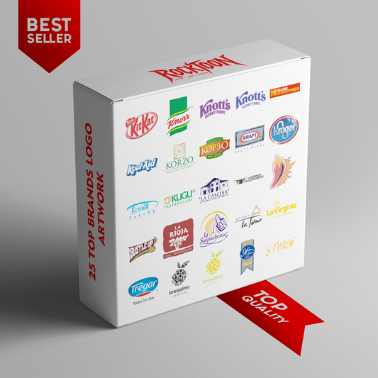 25 Designs Famous Brand Logo Bundle Vol. 11