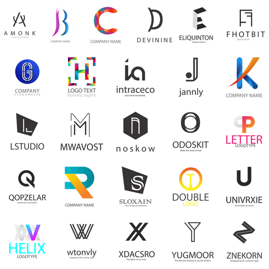 200++ A-Z Editable Business Logos Pack Series 4