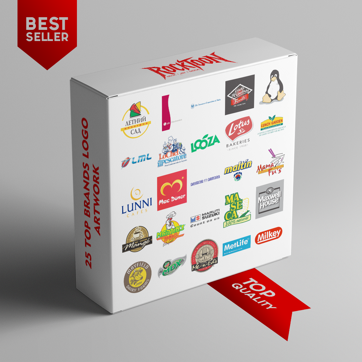 25 Designs Famous Brand Logo Bundle Vol. 12