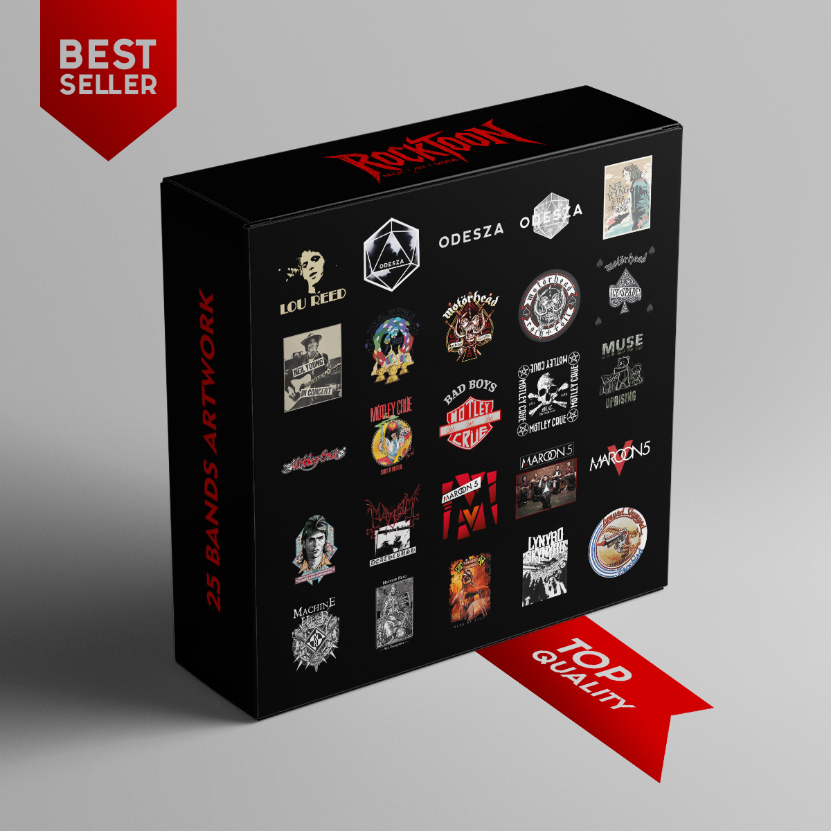 25 Rock & Alternative Band Digital Download Bundle