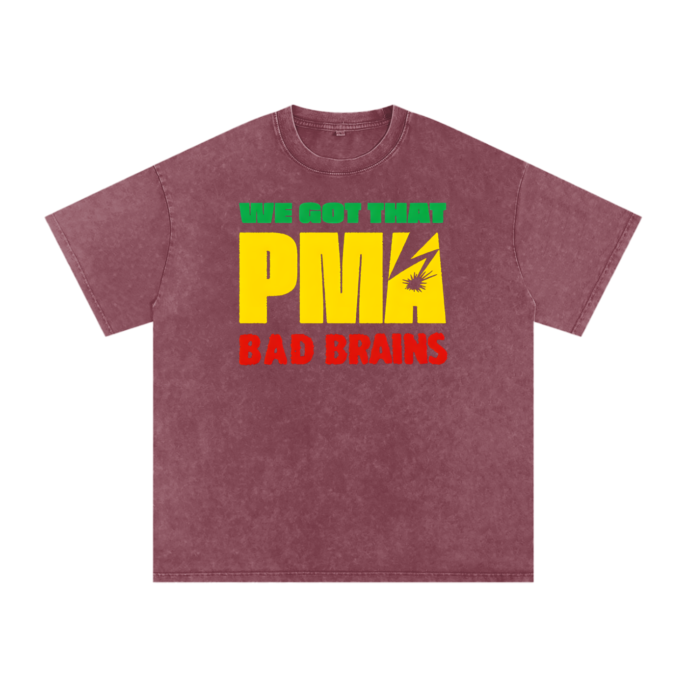 Bad Brains,PMA,punk rock shirt,band T-shirt,Positive Mental Attitude,reggae punk,classic band shirt,music merchandise,vintage punk,Bad Brains graphic tee