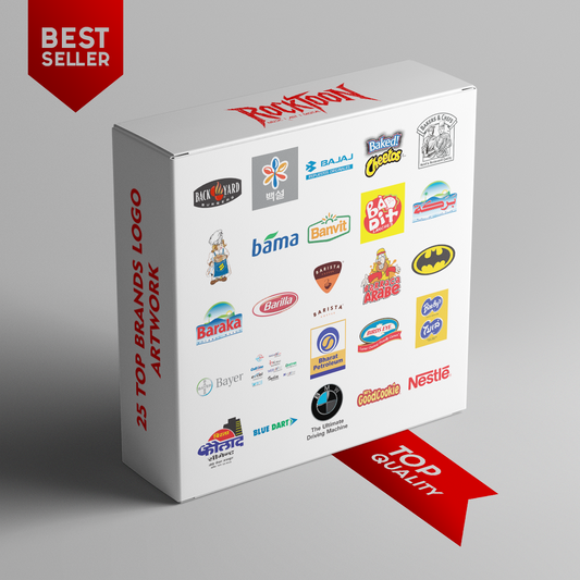 25 Designs Famous Brand Logo Bundle Vol. 3