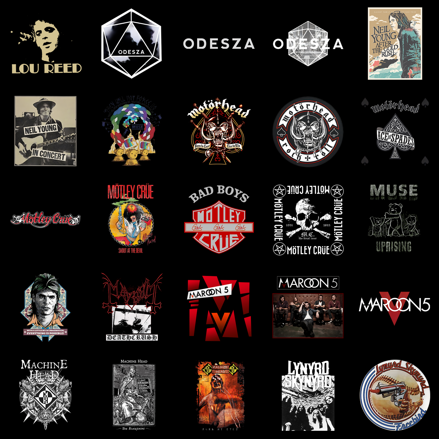 25 Rock & Alternative Band Digital Download Bundle