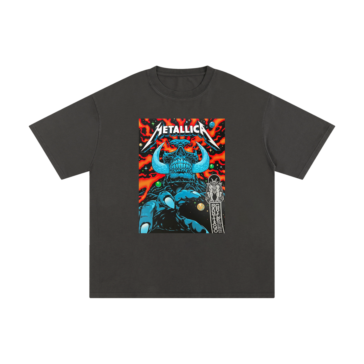 Metallica Cosmic Skull - Unisex Pure Cotton T-Shirt