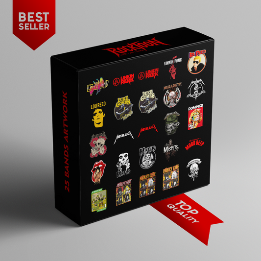 Top Rock & Hip-Hop Band Posters – Premium 25 Digital Files