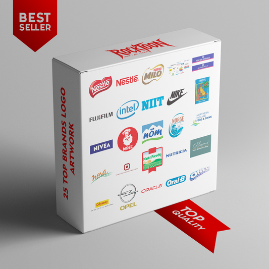 25 Designs Famous Brand Logo Bundle Vol. 14