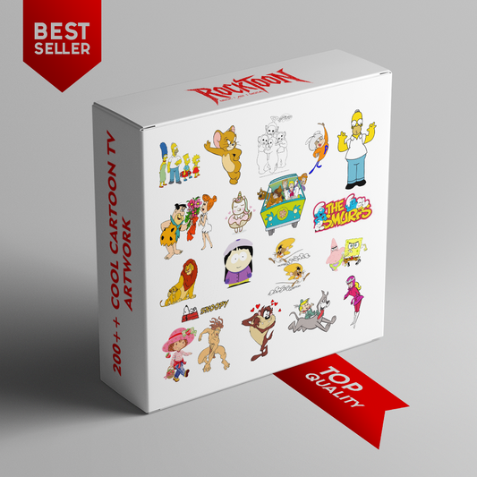 200+ Famous Cartoon Artwork – Printable Digital Collectional Vol. 3