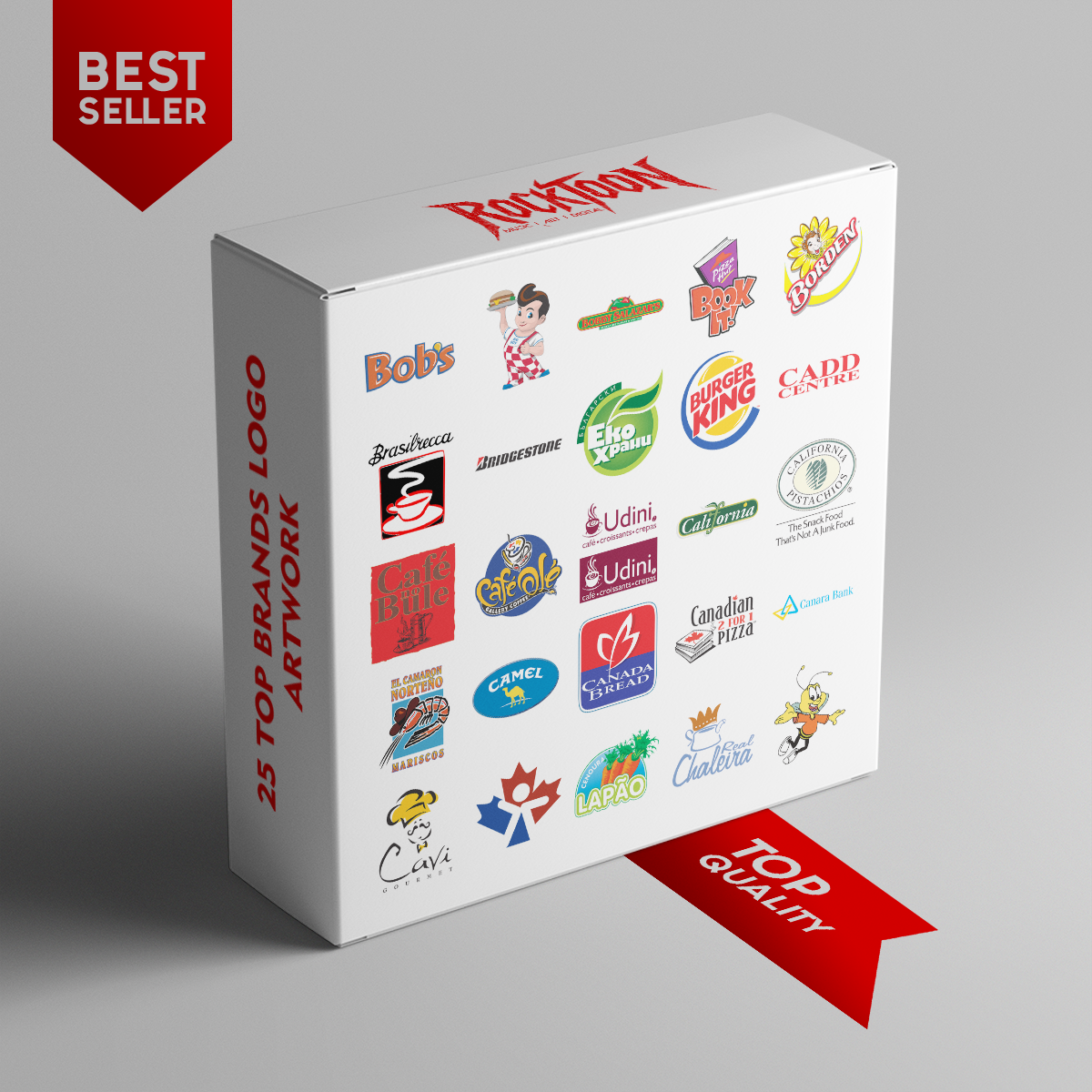 25 Designs Famous Brand Logo Bundle Vol. 4