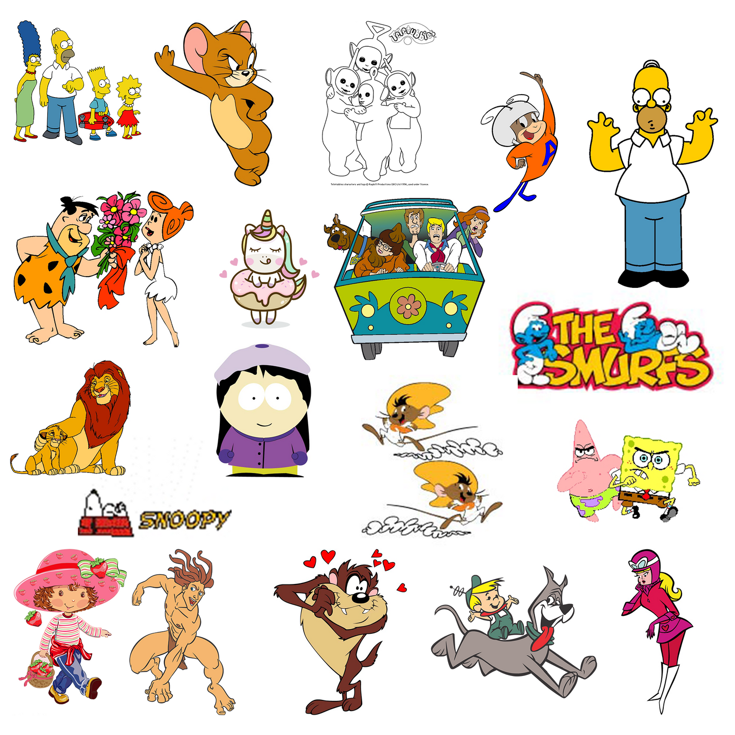200+ Famous Cartoon Artwork – Printable Digital Collectional Vol. 3