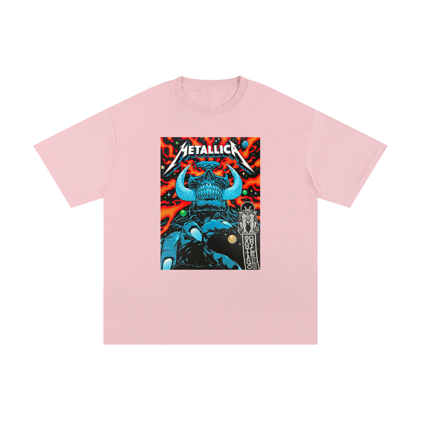 Metallica Cosmic Skull - Unisex Pure Cotton T-Shirt