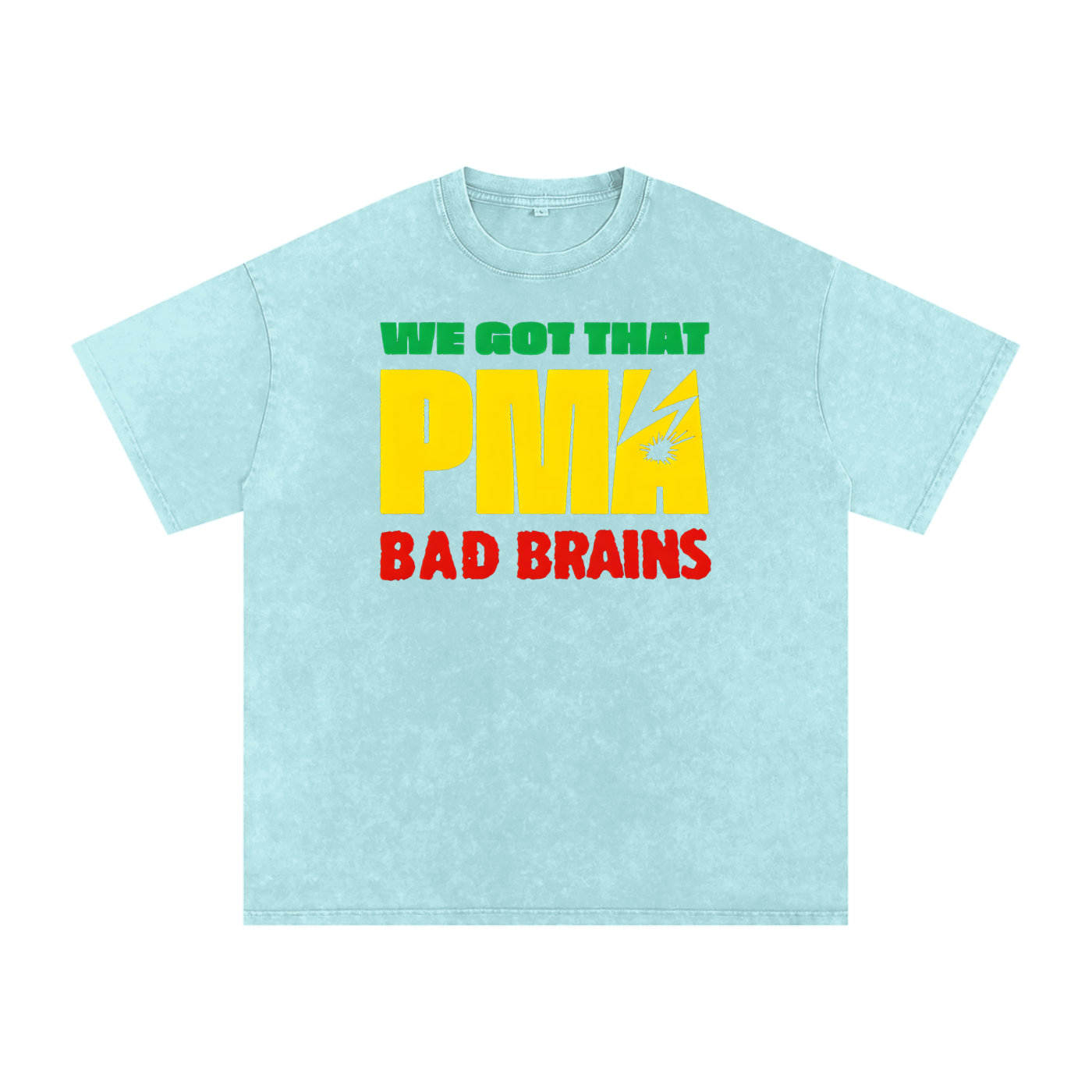 Bad Brains,PMA,punk rock shirt,band T-shirt,Positive Mental Attitude,reggae punk,classic band shirt,music merchandise,vintage punk,Bad Brains graphic tee