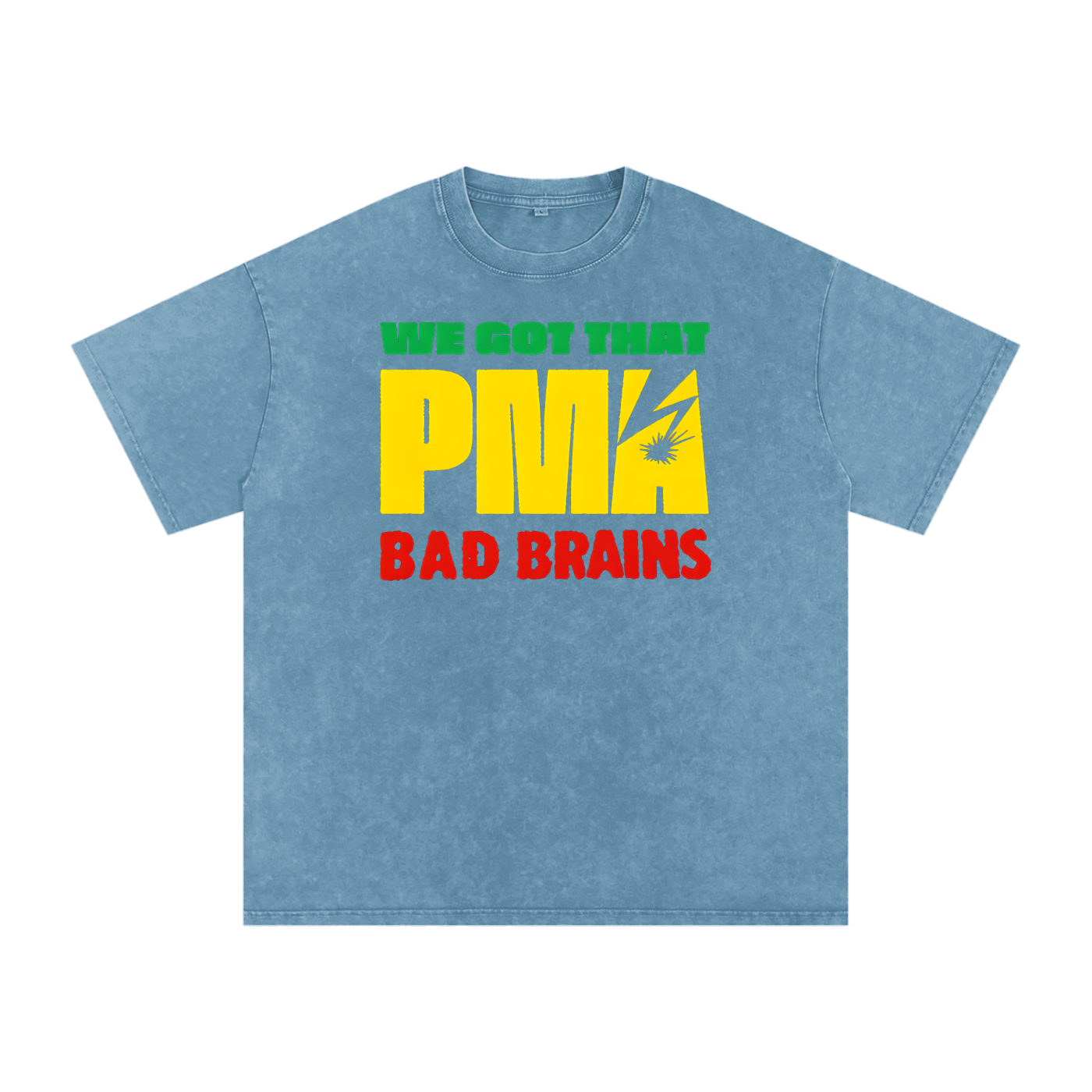 Bad Brains,PMA,punk rock shirt,band T-shirt,Positive Mental Attitude,reggae punk,classic band shirt,music merchandise,vintage punk,Bad Brains graphic tee