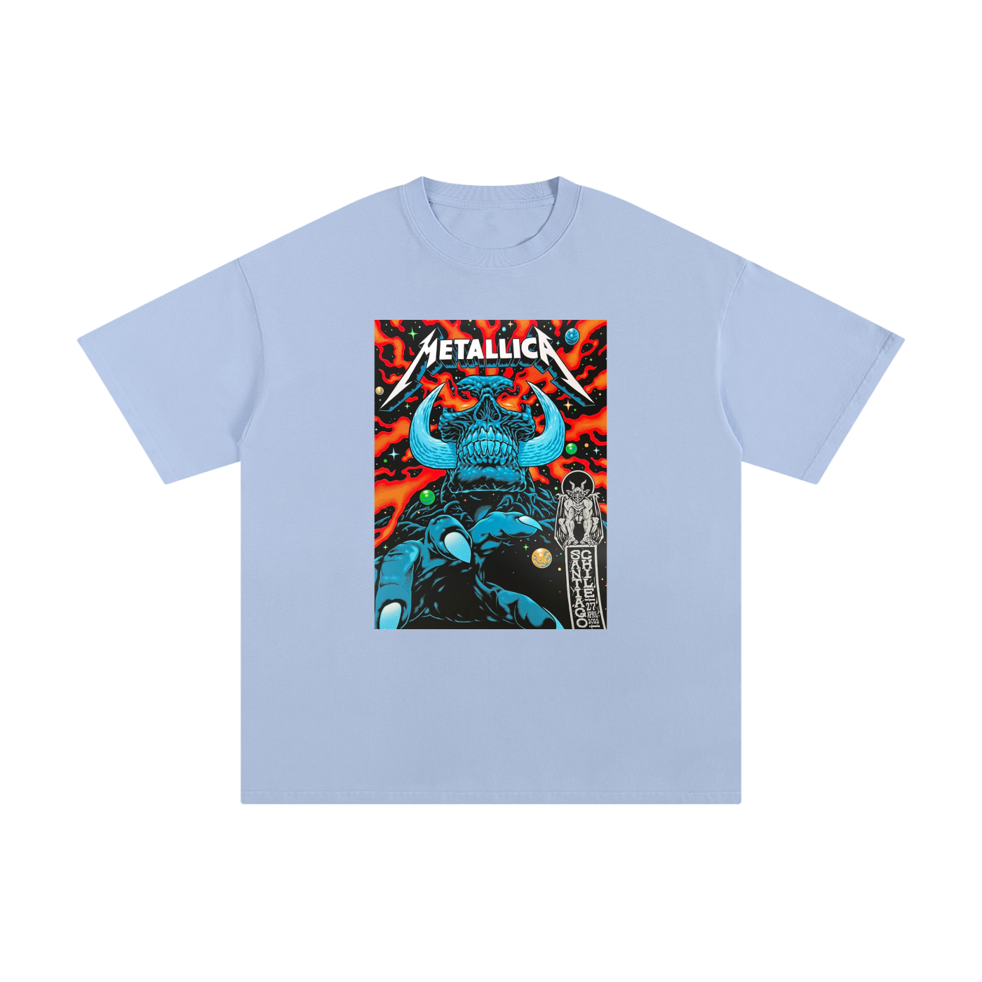 Metallica Cosmic Skull - Unisex Pure Cotton T-Shirt