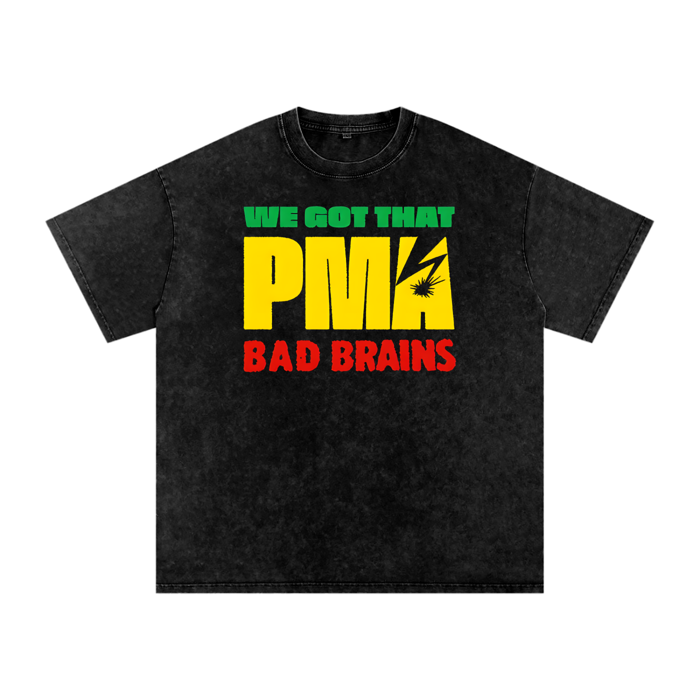 Bad Brains,PMA,punk rock shirt,band T-shirt,Positive Mental Attitude,reggae punk,classic band shirt,music merchandise,vintage punk,Bad Brains graphic tee