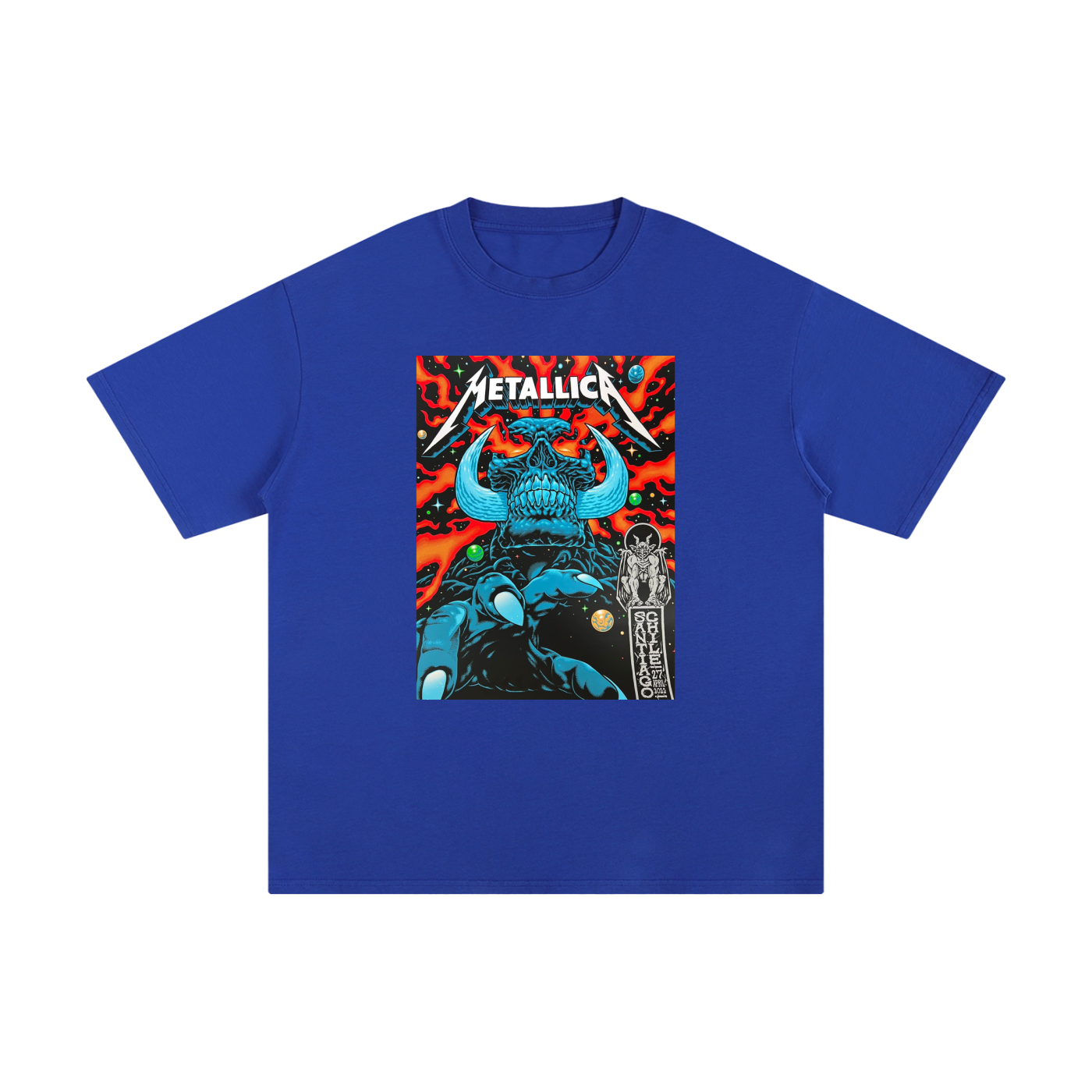 Metallica Cosmic Skull - Unisex Pure Cotton T-Shirt