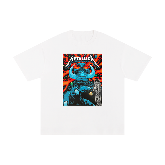 Metallica Cosmic Skull - Unisex Pure Cotton T-Shirt