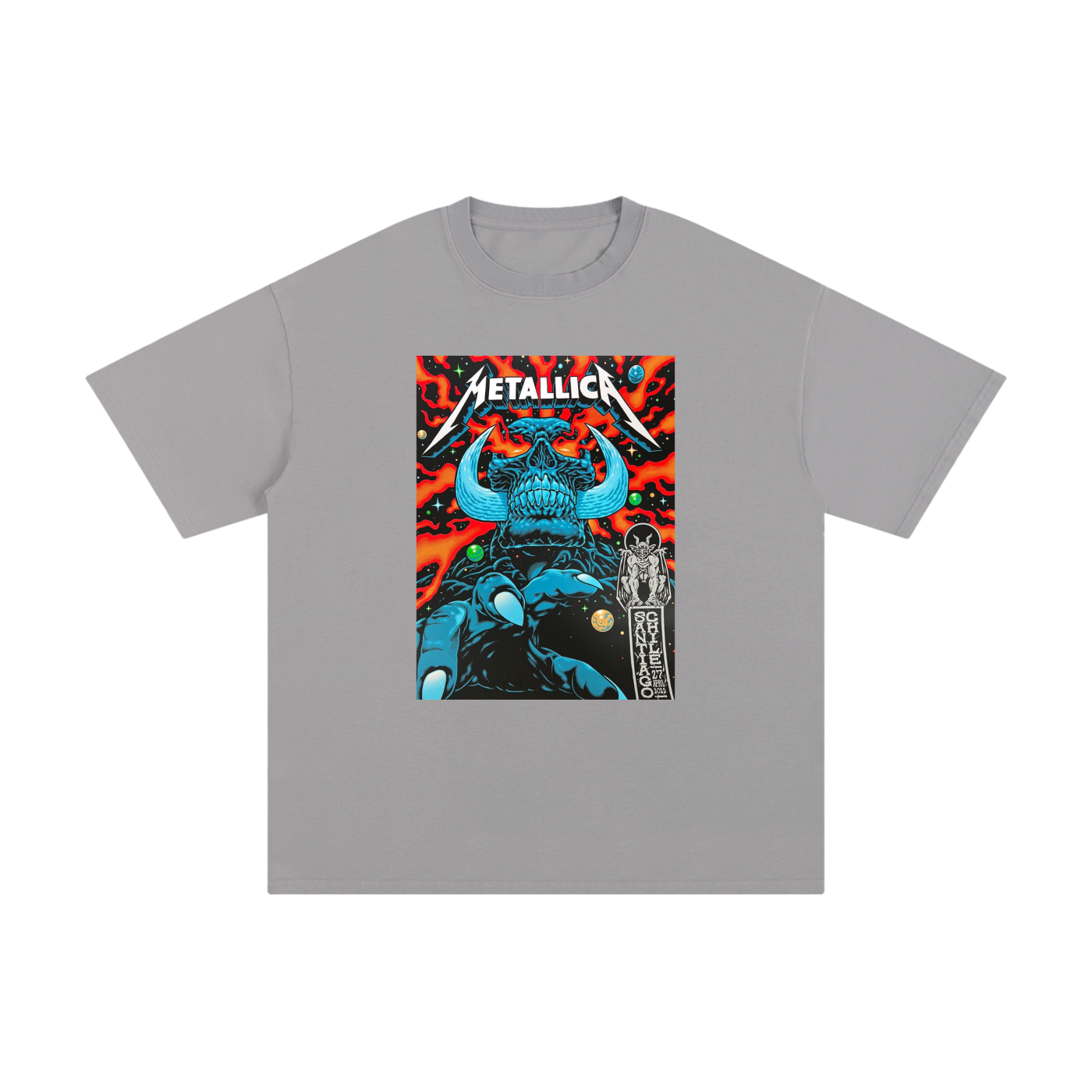 Metallica Cosmic Skull - Unisex Pure Cotton T-Shirt